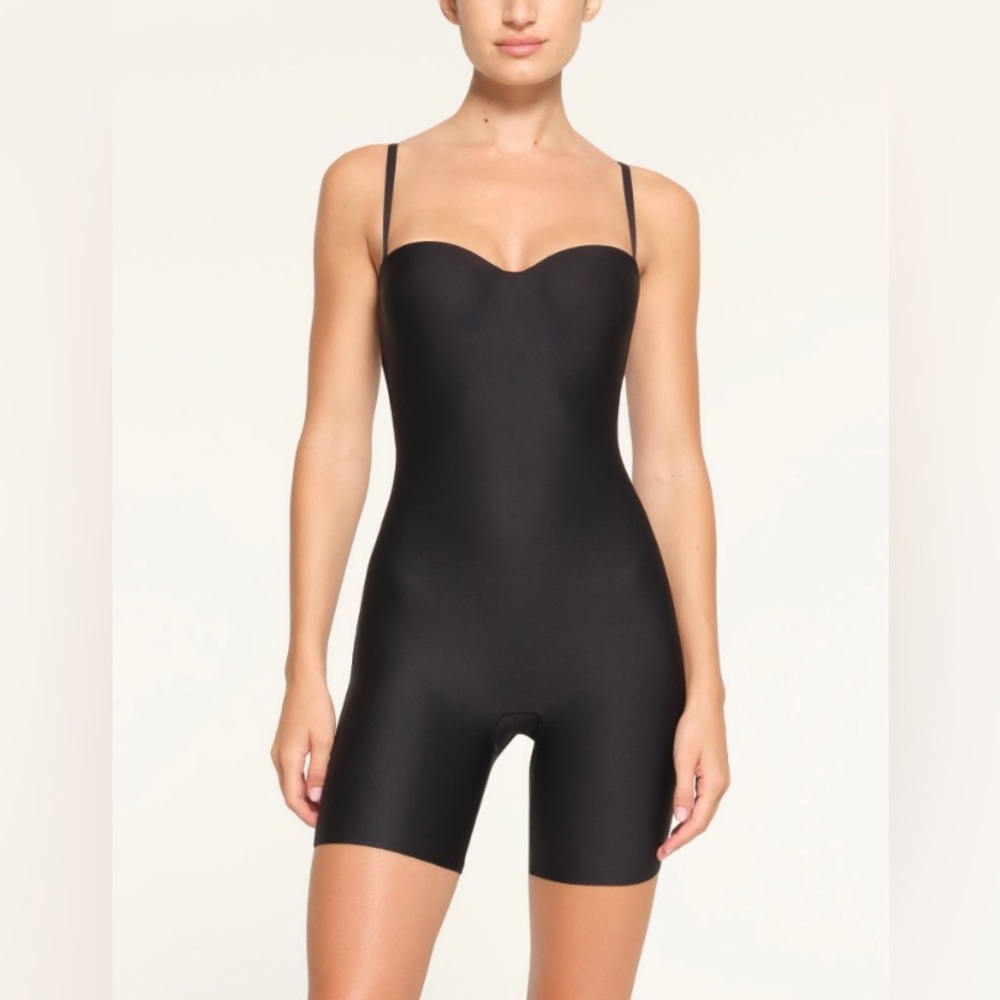SKIMS Black Shapewear Bodysuit